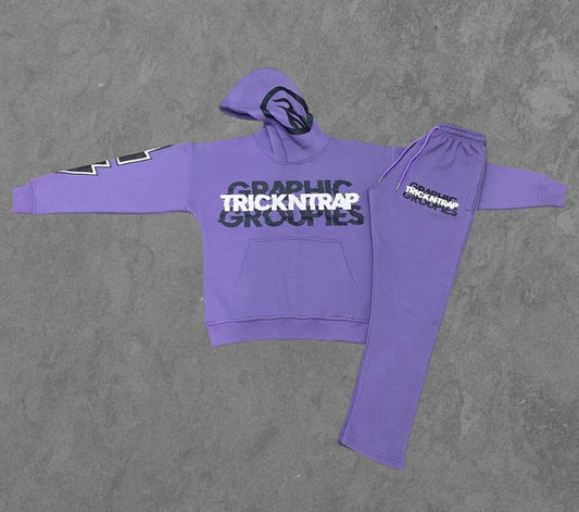 Purple “Graphic Groupies” Set